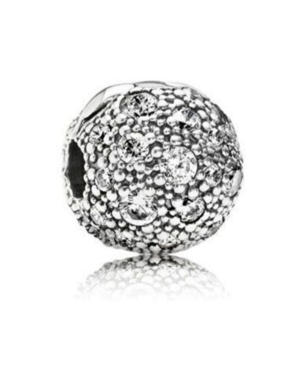 Pandora Cosmic Stars Sterling Silver Clear CZ Clip 791286CZ